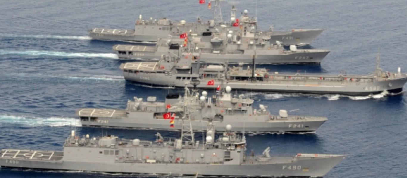 Μετά το «θερμό» επεισόδιο η Τουρκία πραγματοποιεί και ναυτική άσκηση ανοικτά του Καστελλόριζου